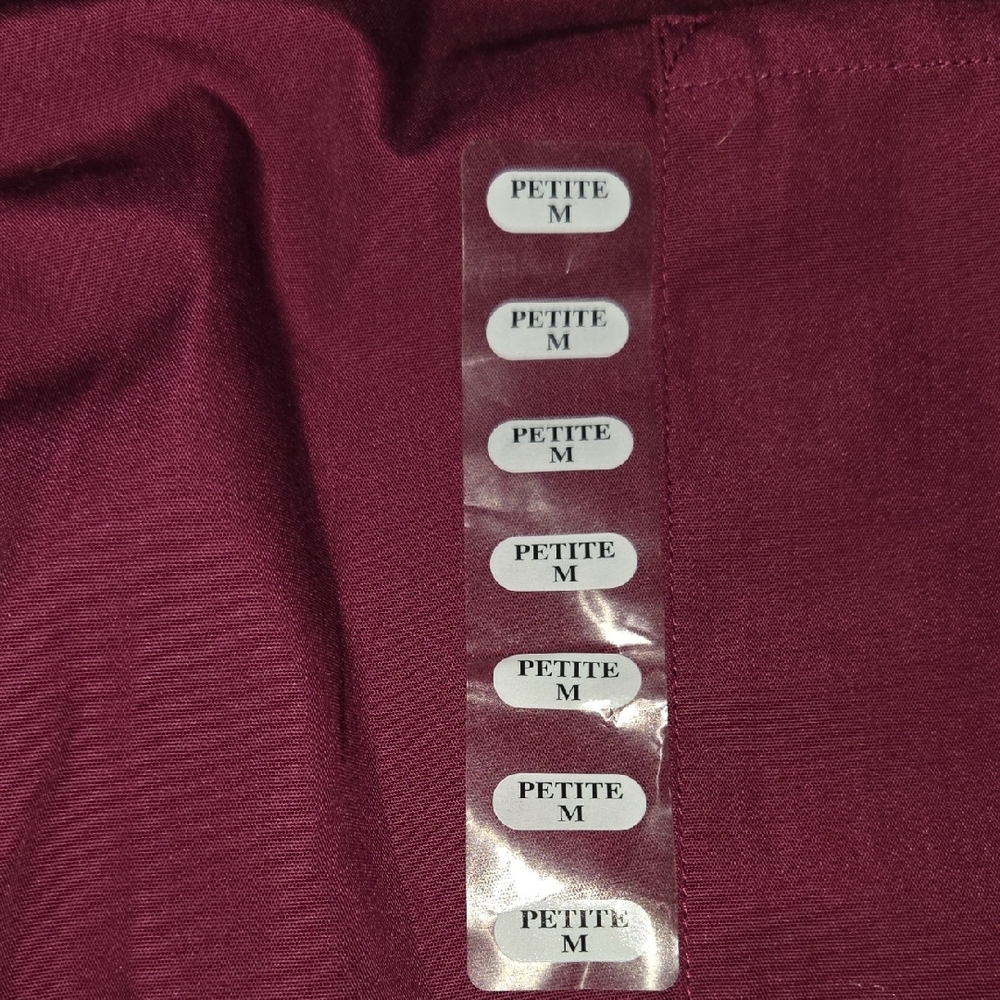 Womens Burgundy Cherokee Scrub Set - Picture 5 of 5